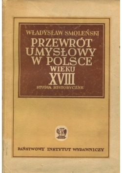 Przewrót umysłowy w Polsce wieku XVIII, 1941 r