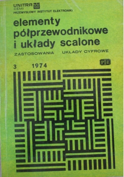 Elementy półprzewodnikowe i układy scalone nr 3 1973