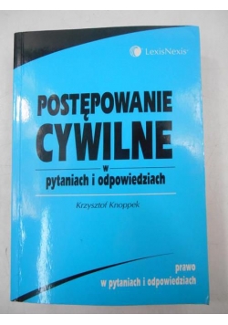 Postępowanie cywilne