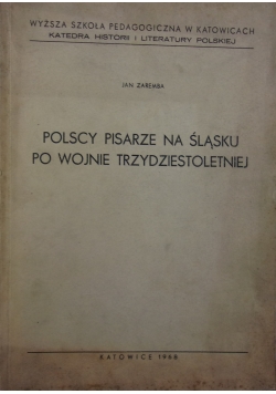 Polscy pisarze na Śląsku po Wojnie Trzydziestoletniej, Autograf Autora