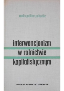 Interwencjonizm w rolnictwie kapitalistycznym