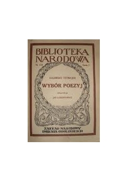 Wybór Poezji ,1936r.