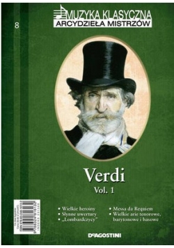 Verdi, Vol. 1, płyty CD