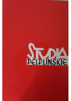 Studia Pelplińskie. Tom XLIII