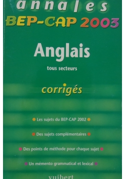Anglais tous secteurs