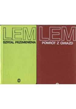 Powrót z gwiazd/ Szpital przemienienia, 2 książki