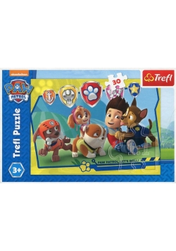 Puzzle 30 Psi Patrol Ryder i przyjaciele
