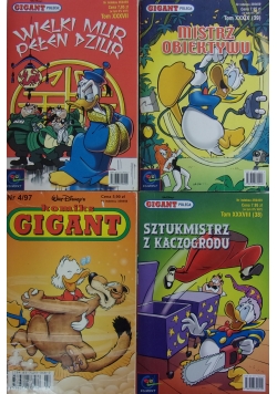 Kaczor Donald, zestaw 4 ksiązek