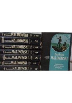 Osiem części Dzieł Bronisława Malinowskiego