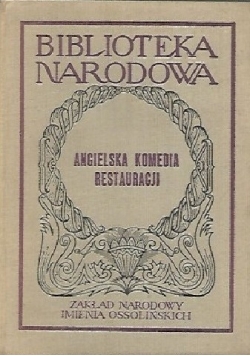 Angielska komedia Restauracji