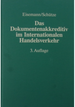 Das Dokumentenakkreditiv im Internatonles Handellsverkehr