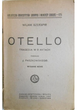 Otello 1925r