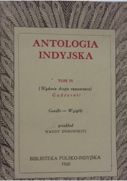 Antologia Indyjska tom IV