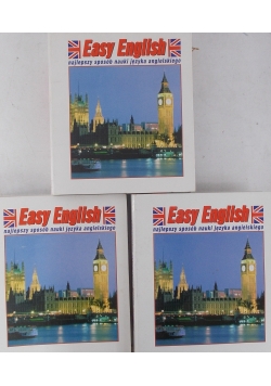 Easy English - najlepszy sposób nauki języka angielskiego - zestaw 3 segregatorów