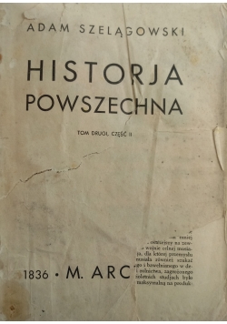 Historja powszechna, tom 2, część 2,1936 r.