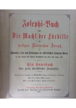 Die Macht der fürbitte des heiligen Patriarchen Joseph, 1877 r.