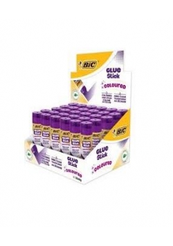 Klej kolorowy Colored 8g (30szt) BIC