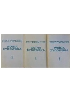 Wojna żydowska,Tom I - III