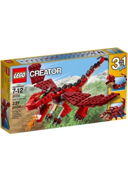Lego CREATOR 31032 Czerwone kreatury