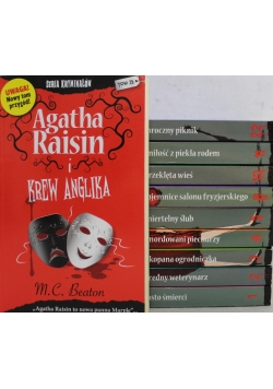 Agatha Raisin i krew anglika 10 tomów