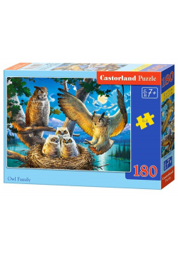 Puzzle Owl Family 180 Nowa