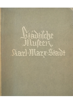Stadtischen Museen Karl Marx Stadt. Honore Daumier