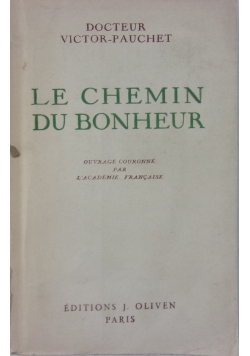 Le Chemin Du Bonheur, 1946r.