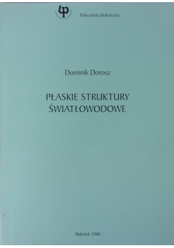 Płaskie struktury światłowodowe