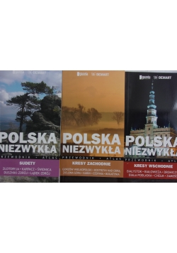 Polska niezwykła, zestaw 3 przewodników