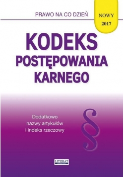 Kodeks postępowania karnego 2017