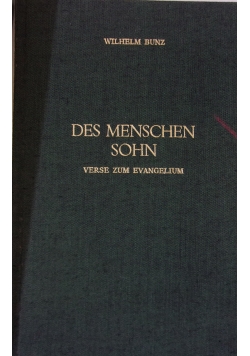 Des Menschen Sohn