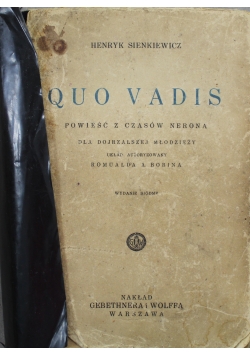 Quo Vadis 1934 r.