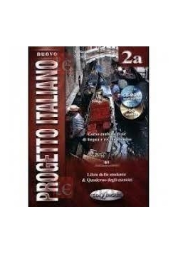 Nuovo Progetto Italiano 2A Podręcznik z ćwiczeniami + płyta DVD + płyty CD, Nowa