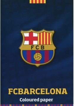 Papier kolorowy FC Barcelona A4 20 kartek
