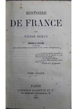 Histoire de France 1873 r.