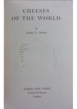 Cheeses of the World