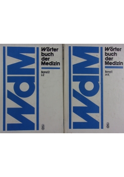 Worterbuch der Medizin, band 1 i 2