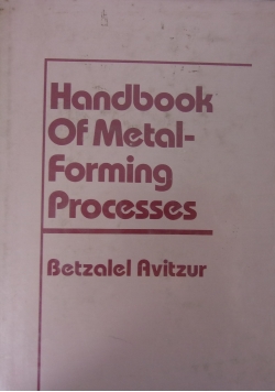 Handbook of Metalforming Processes