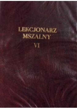 Lekcjonarz mszalny VI (bordowa)