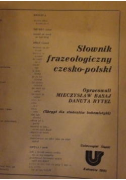 Słownik frazeologiczny czesko-polski