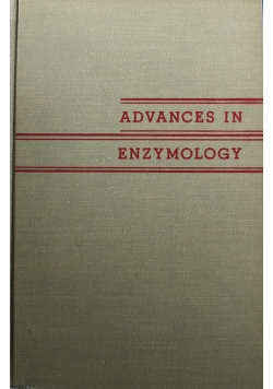 Advances in Enzymology Volume XXIV
