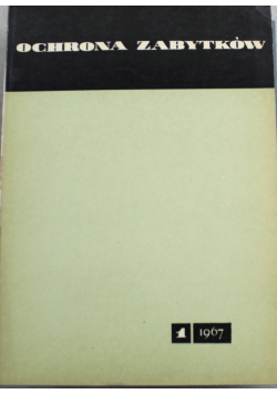 Ochrona zabytków 1 1967