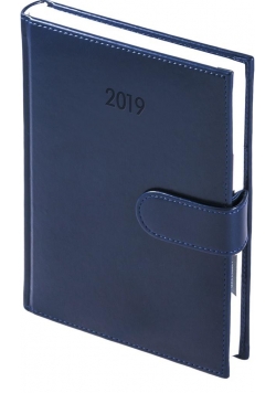 Kalendarz 2019 A4 Dzienny Nebraska magnes Granat