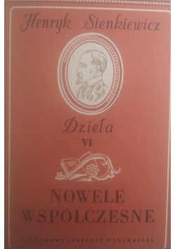 Dzieła VI. Nowele współczesne, 1949 r.