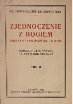 Zjednoczenie z Bogiem - Tom II , 1935 r.