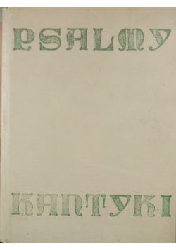 Psalmy kantyki