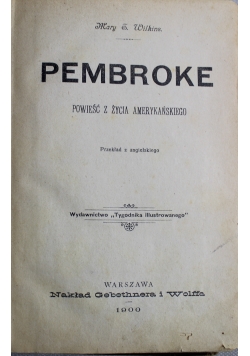 Pembroke 1900 r