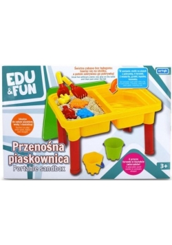 Piaskownica przenośna Edu&Fun