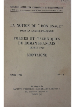 La Nation Du Bon Usage Dans la langue Francaise