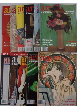 Art & business, zestaw 11 czasopism